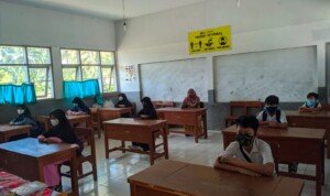 Antusiasme Siswa SDN 3 Linggasari Ciamis Ikuti PTM