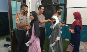 Serdik Pokjar VI Sespimmen 61 Gelar Bukber Bersama 30 Anak Yatim Piatu