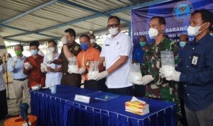 Hindari Penyalahgunaan BB, BNNP Musnahkan 5535,46 Gram Sabu