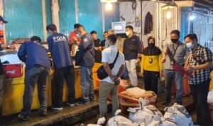 Gudang Penyimpanan Ikan Berformalin di Jakabaring Digerbek Polisi