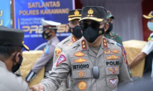 Polri Tes Antigen 32 ribu Orang, 6 Reaktif Selama Larangan Mudik Lebaran 2021