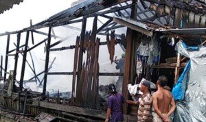 Tempat Pembuatan Kasur 11 Ulu Hangus Terbakar