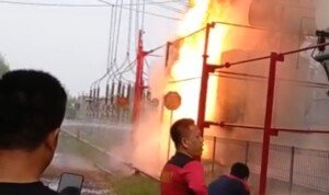 Travo 3 PLTG Jakabaring Meledak dan Terbakar