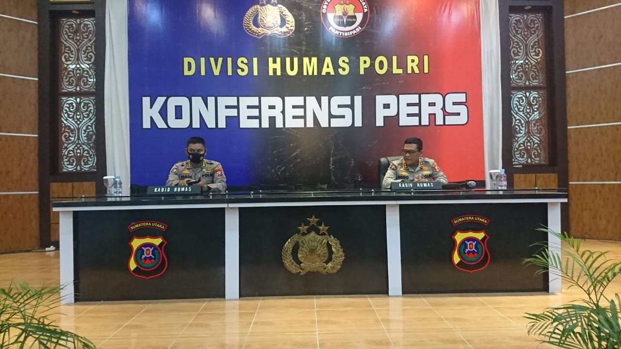 Konferensi Pers Mabes Polri (Tison Sembiring / Mattanews.co)