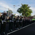 Polres Cianjur dan Dinas Perhubungan serta Subdenpom Lakukan Apel Gelar Pasukan Ops Keselamatan Lodaya 2021