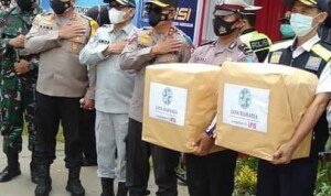 Kakorlantas Polri Cek Kesiapan Pos Lantas Tangguh Karawang