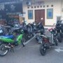 Satlantas Polres Ciamis kembali mengamankan 8 kendaraan bermotor roda dua dengan knalpot brong.