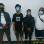 Kapolsek Cikampek Kompol Endar Supriyatna, S.Kom., S.I.K. beserta anggotanya berhasil mengamankan 2 orang lelaki yang melakukan keributan di depan Rumah Sakit Izza Desa Cikampek Utara Kecamatan Kota Baru, Kabupaten Karawang, (18/4/2021).