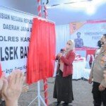 Kapolres Karawang Bersama Forkopimda Resmikan Polsek Banyusari