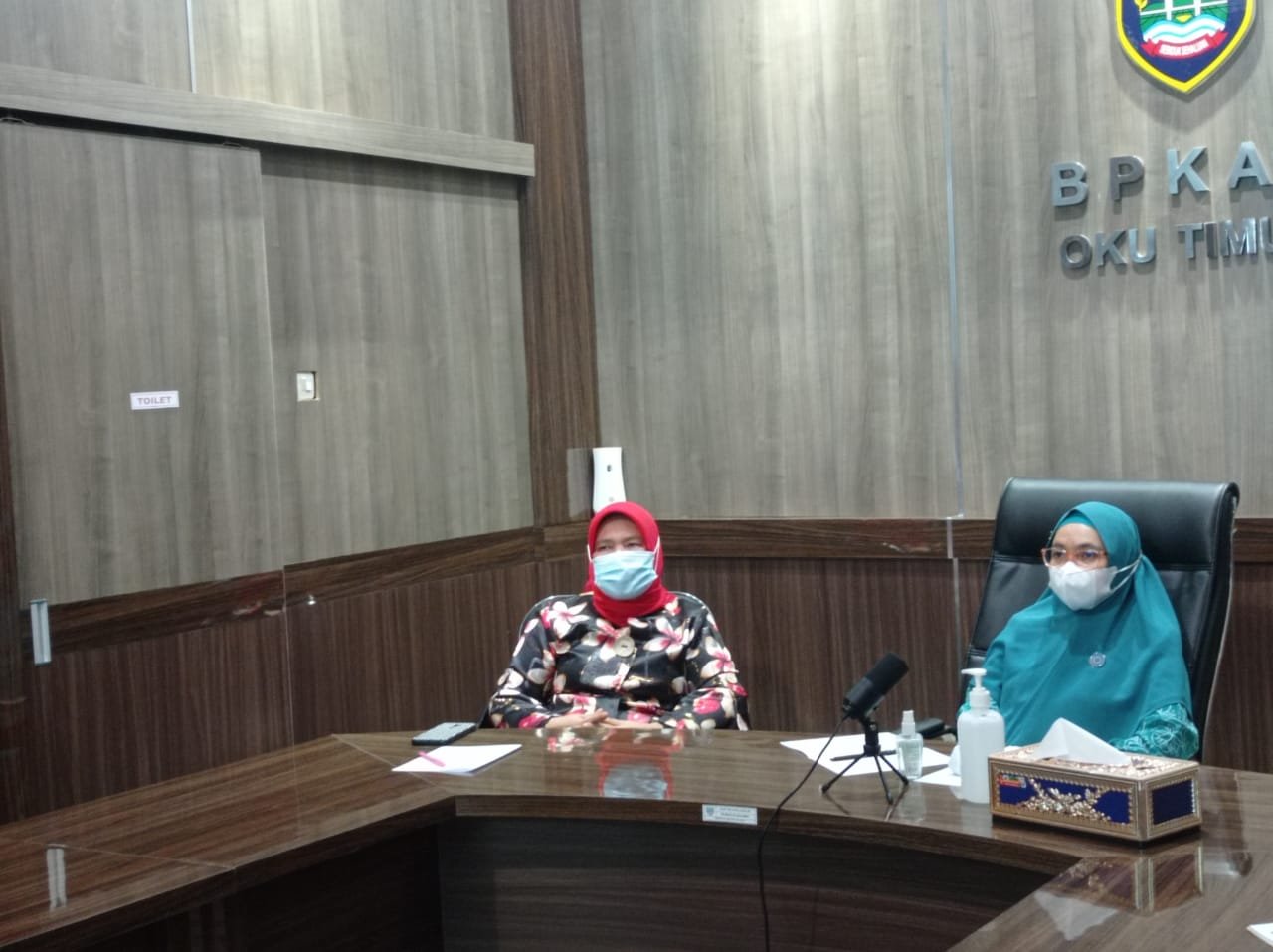 Ketua TP PKK OKU Timur dr Shila Noberta SP. A M.Kes