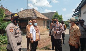 Ini Pesan Kapolres Prabumulih Saat Kunjungi Pasien Covid-19