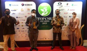 Komitmen Jalankan Tanggung Jawab Sosial, PGN Raih Penghargaan Top CSR Awards 2021