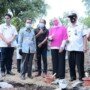 Pemerintah Kabupaten Karawang membangun lumbung pangan masyarakat (LPM) di Gapoktan Sumbertani, Desa Tegalsawah, Kecamatan Karawang Timur.