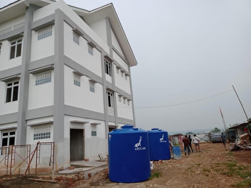 Rumah Susun yang berlokasi di Desa Cisantri