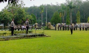 Perkuat Nasionalisme, Polres OKU Timur Gelar Apel Kebangsaan