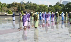 Jelang HUT Ke-57, Ketum Dharma Pertiwi Ziarah ke TMPNU Kalibata