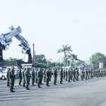 Cegahan Penyebaran Covid-19, Puspomal Laksanakan Apel Khusus Larangan Mudik Bagi Prajurit TNI AL Pada Hari Raya Idul Fitri 1442 H