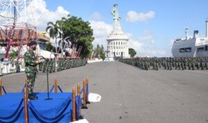 Pangkoarmada II Pimpin Langsung Apel Khusus Di Koarmada II Jelang Akhir Jabatan
