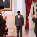 Presiden Jokowi Lantik Kepala BNPB Letjen Ganip Warsito