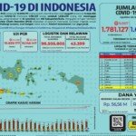 Update 24 Mei 2021 Korban Covid-19 di Indonesia: 1.781.127 Positif, 1.638.279 Sembuh, 49.455 Meninggal