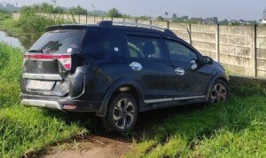 Honda BR-V Plat Bengkulu Ditinggalkan Pemilik