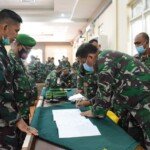 Kasrem 044/Gapo Pimpin Serah Terima Ketua dan Pengurus Koperasi Kartika Garuda Dempo