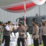 Antisipasi Gangguan Keamanan Jelang Idul Fitri, Herman Deru Pimpin Apel Gabungan Ketupat Musi