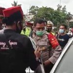 Musibah Nabrak, Kapolsek Gandus Silaturahmi ke Rumah Korban