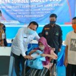 BSB Berikan Ratusan Paket Sembako dan THR untuk Disabilitas serta Warga Miskin