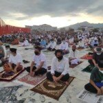 Pelaksanaan Shalat Ied di Anjungan Berjalan Aman dengan Prokes Covid-19
