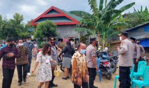 Selain Fokus Pada Pengamanan, Personil Polda Sulbar Minimalisir Penyebaran Virus Covid-19