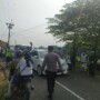 Muspika Kecamatan Cibatu melakukan penyekatan dibeberapa titik menuju objek wisata Kampung Kahuripan