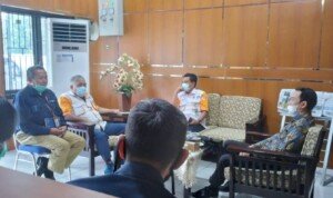 Diskominfo OKU Timur Terima Kunjungan Kerja Balmon, Bakal Tertibkan Frekuensi Liar