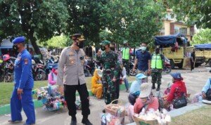 Kapolres Ciamis Terjun Cek Sikon Objek Wisata Pangandaran Paska Penyekatan