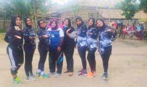 T9NF Karang Raja Sambangi Markas Tim Volly Karang Jaya