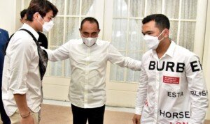 Lirik PSMS Medan, Rizky Billar dan Putra Siregar Temui Gubernur Sumut