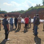 Beberapa Dinas Sidak Galian Pasir Ilegal di Desa Cibukamanah