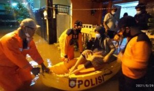 Banjir Rendam Sejumlah Kecamatan di Kota Bekasi Sudah Surut