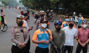 Dishub DKI Jakarta Terapkan Uji Coba Road Bike di Ruas Jalan Jenderal Sudirman-M.H Thamrin