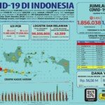 Update 6 Juni 2021 Korban Covid-19 di Indonesia: 1.856.038 Positif, 1.705.971 Sembuh, 51.612 Meninggal