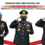 Peringatan Hari Lahir Pancasila 2021, Kapolri: Bersatu dan Gotong Royong Melawan Covid-19