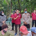 Polsek Perbaungan Kawal Vaksinasi Lansia di Desa Citaman Jernih