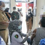 Wabup Asahan Tinjau Pelaksanaan Vaksinasi Massal