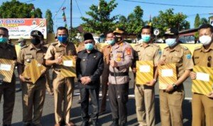 Polres Lahat Berikan Penghargaan Posko PPKM Terbaik