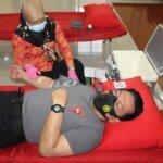 Polres Pematangsiantar Gelar Donor Darah Sambut HUT Bhayangkara ke 75