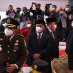 Wakili Bupati Dodi Reza, Sekda Apriyadi Hadiri Pelantikan Bupati dan Wakil Bupati PALI