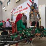 Menyongsong HUT Bhayangkara ke-75, Polres Tulungagung Gelar Donor Darah