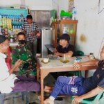 Babinsa Kodim 117/Aceh Tamiang Komsos Prokes