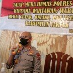 Ini Pesan Kapolres Fakfak saat Silaturahmi Bersama Wartawan