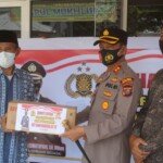 Sambut HUT Bhayangkara ke-75, Kapolres Sergai Sambangi Ponpes Darul Mukhlisin
